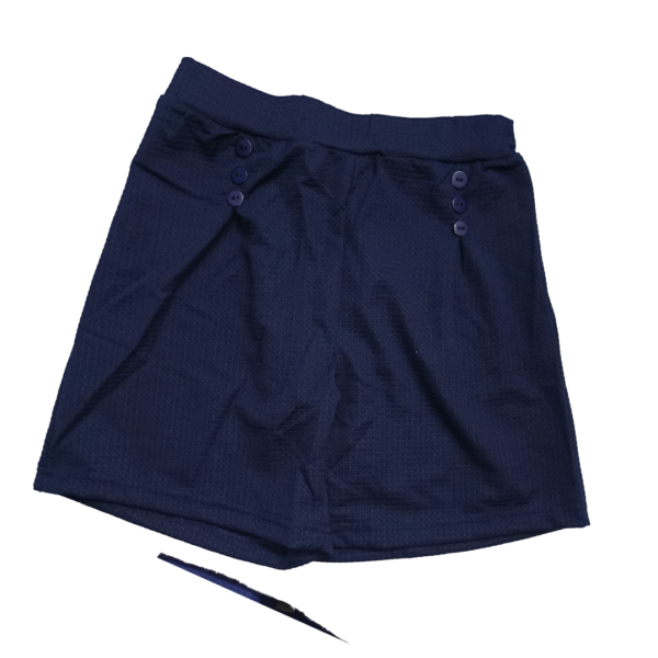 Ladies Fancy Button Shorts