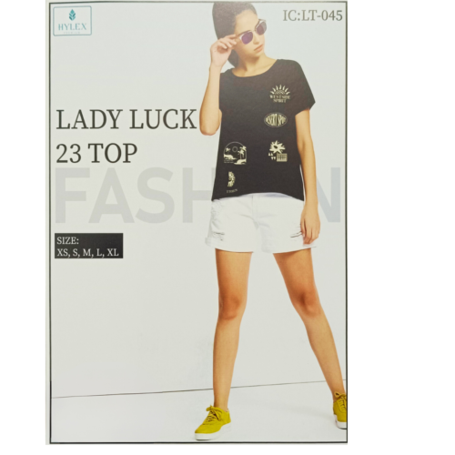 Ladies Lucky Top T Shirt - Godzee