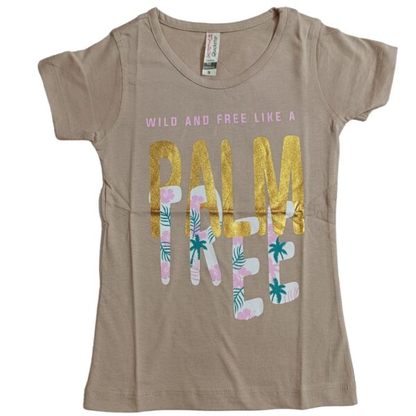 Honey Bee Girls Top Brown-Godzee