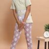 GIRLS 7 STAR PAYJAMA SET Green - Godzee