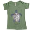 HONEY BEE GIRLS TOP GREEN-GODZEE
