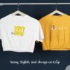 Girls Fancy Crop Top-Godzee Garments