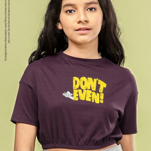 Girls Fancy Crop Top-Godzee Garments