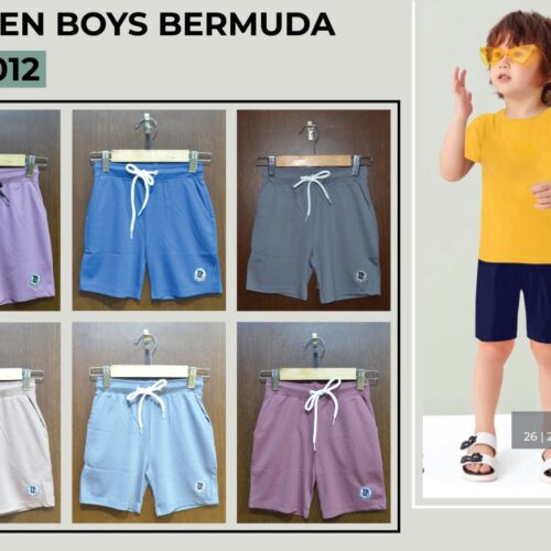 Boys Bermuda Shorts Set Godzee