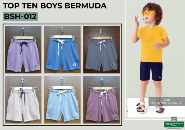 Boys Bermuda Shorts Set Godzee
