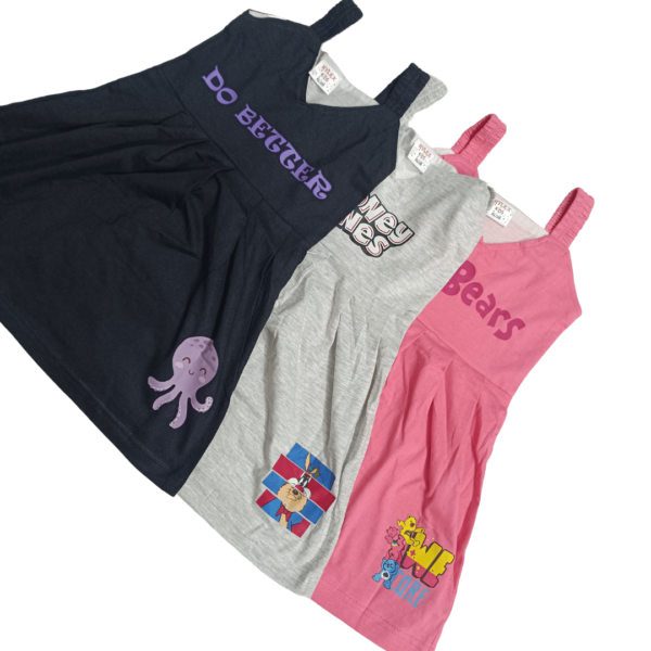 Girls Belt Frock Set - Godzee