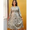 Kurti Lehariya Square Ladies Maxi Top - Godzee