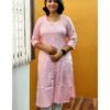 Kurti Leharia Straight Cut with Glittering Line - Godzee