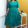 Kurti Lehariya Square Ladies Maxi Top - Godzee