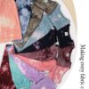 Kids Unisex Tie & Dye Bermudas T-Shirt and Shorts Set