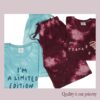 Kids Unisex Tie & Dye Bermudas T-Shirt and Shorts Set