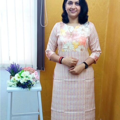 Kurti Leharia Straight Cut V Boat Cut - Godzee