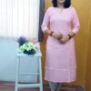 Kurti Leharia Straight Cut Boat Drop Neck - Godzee