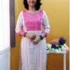 Kurti Leharia Straight Cut V Boat Neck - Godzee