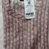 Kurti Standard Stripes Print - Straight Cut Collar Neck-Godzee
